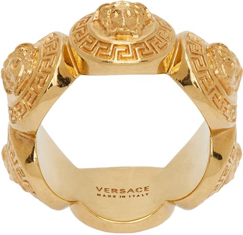 Versace Medusa Ring Gold 